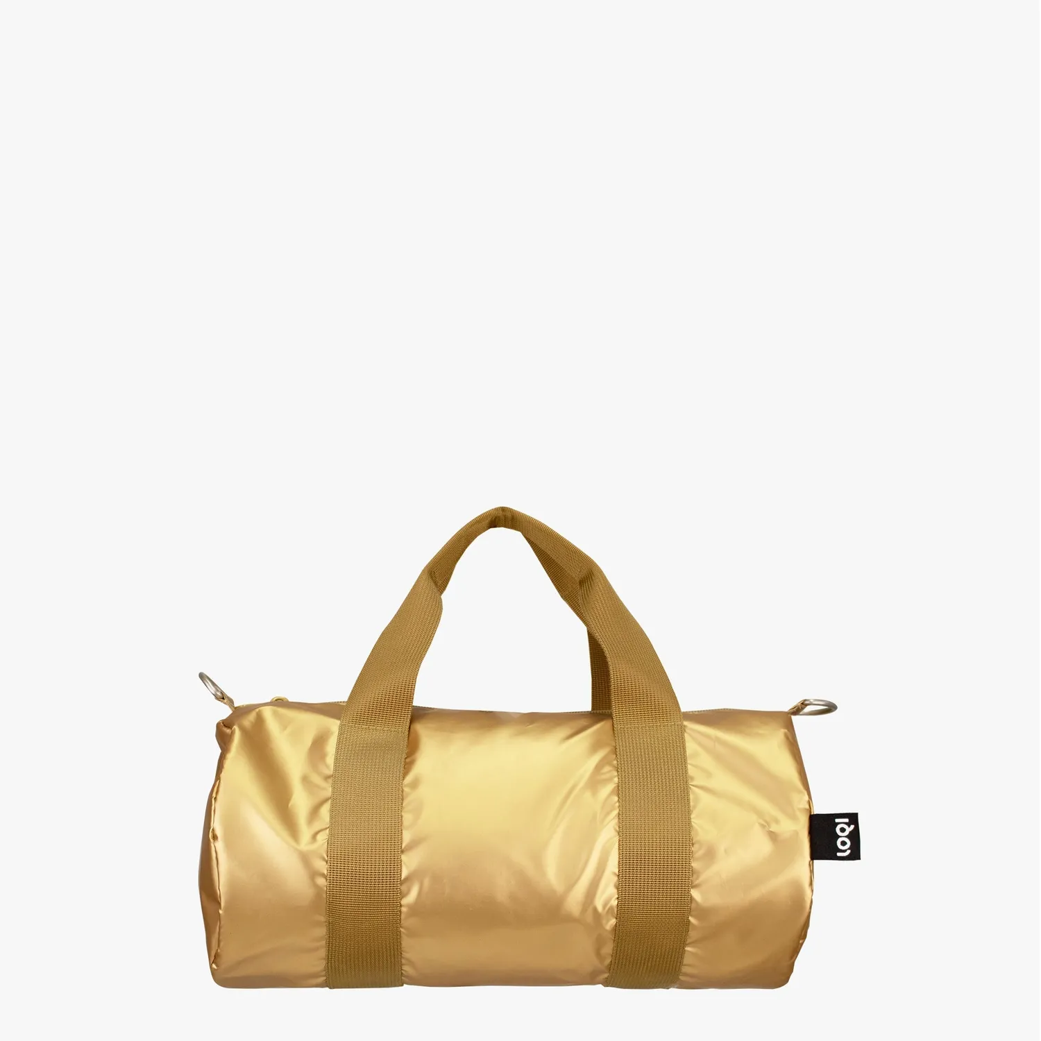LOQI Metallic Gold weekender medium gull
