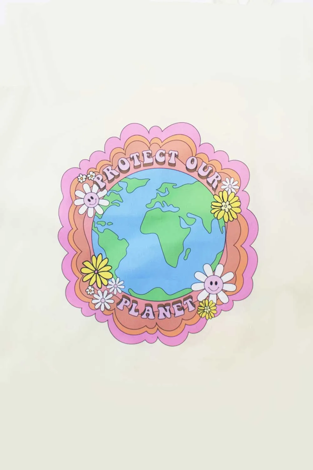 Kind Bag Protect Our Planet toteveske resirkulert