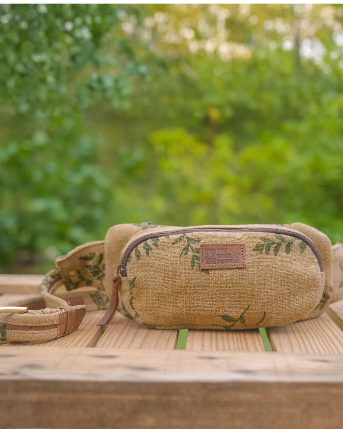 The Burlap People Fanny Pack 2.0 magebelte jute