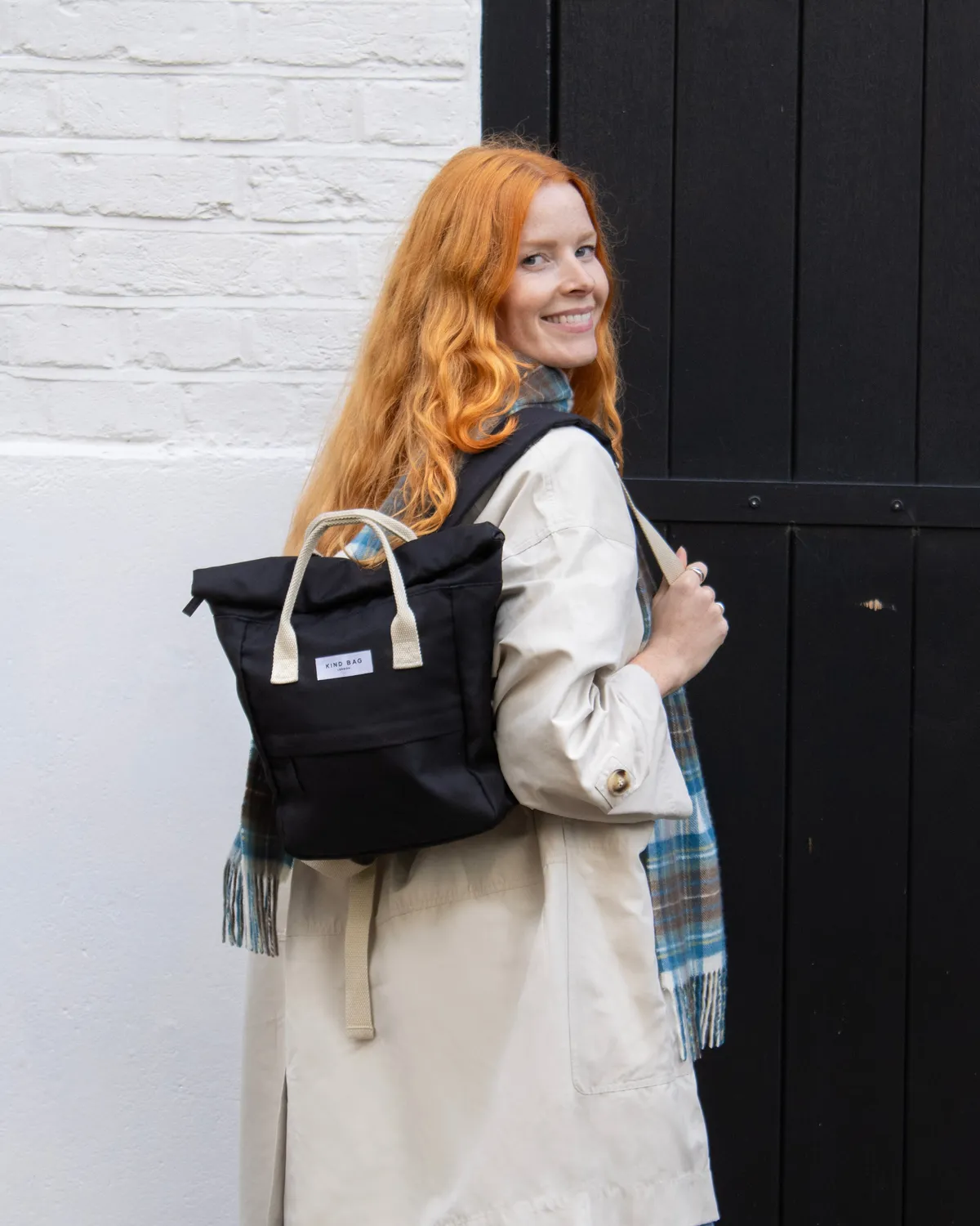 Kind Bag Hackney Mini Backpack ryggsekk Svart vanntett