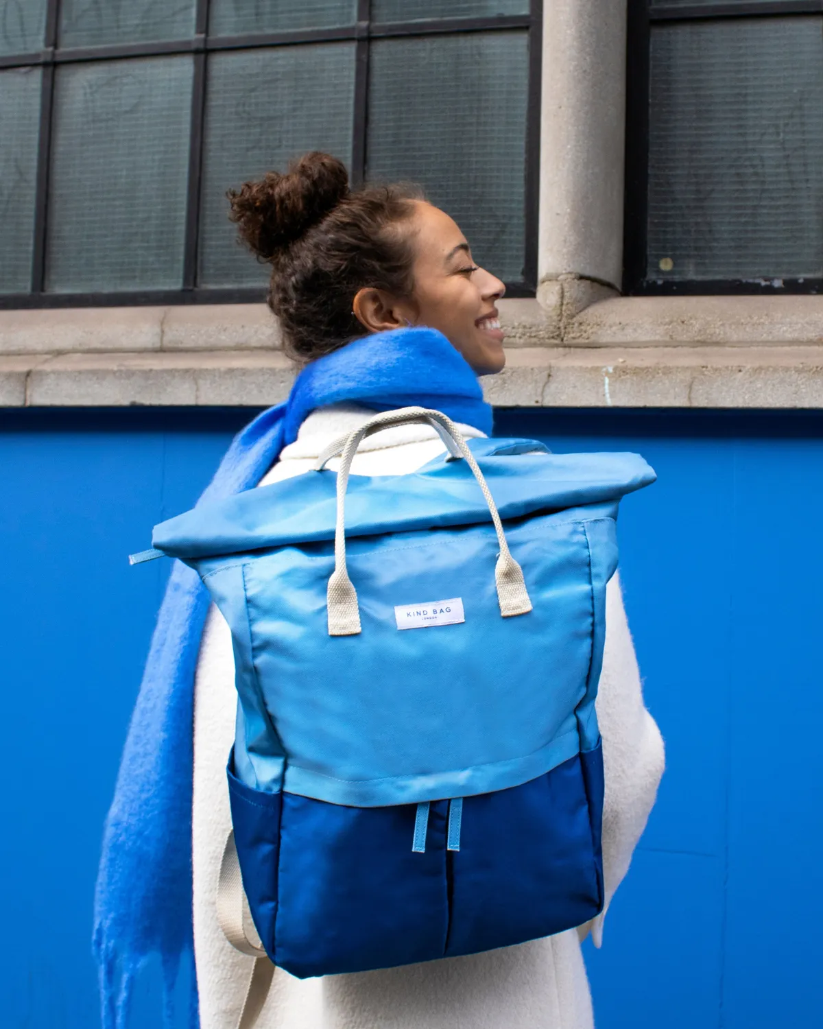Kind Bag Hackney 2.0 ryggsekk Large lyseblå