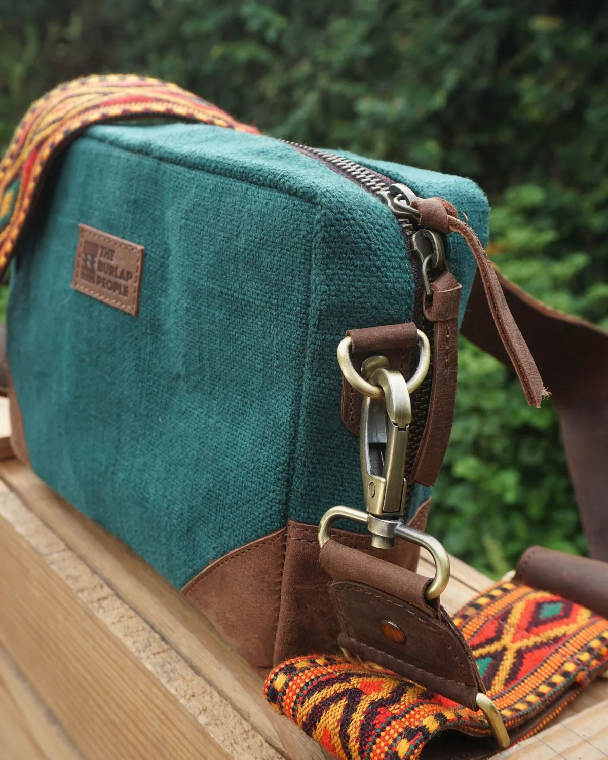 The Burlap People Magic Box skulderveske svart