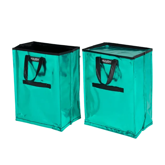 Hulken Tidy & Chill toteinnlegg sett teal isolert