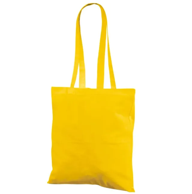 Handlenett CotYellow 3842 konferansepose gul bomull