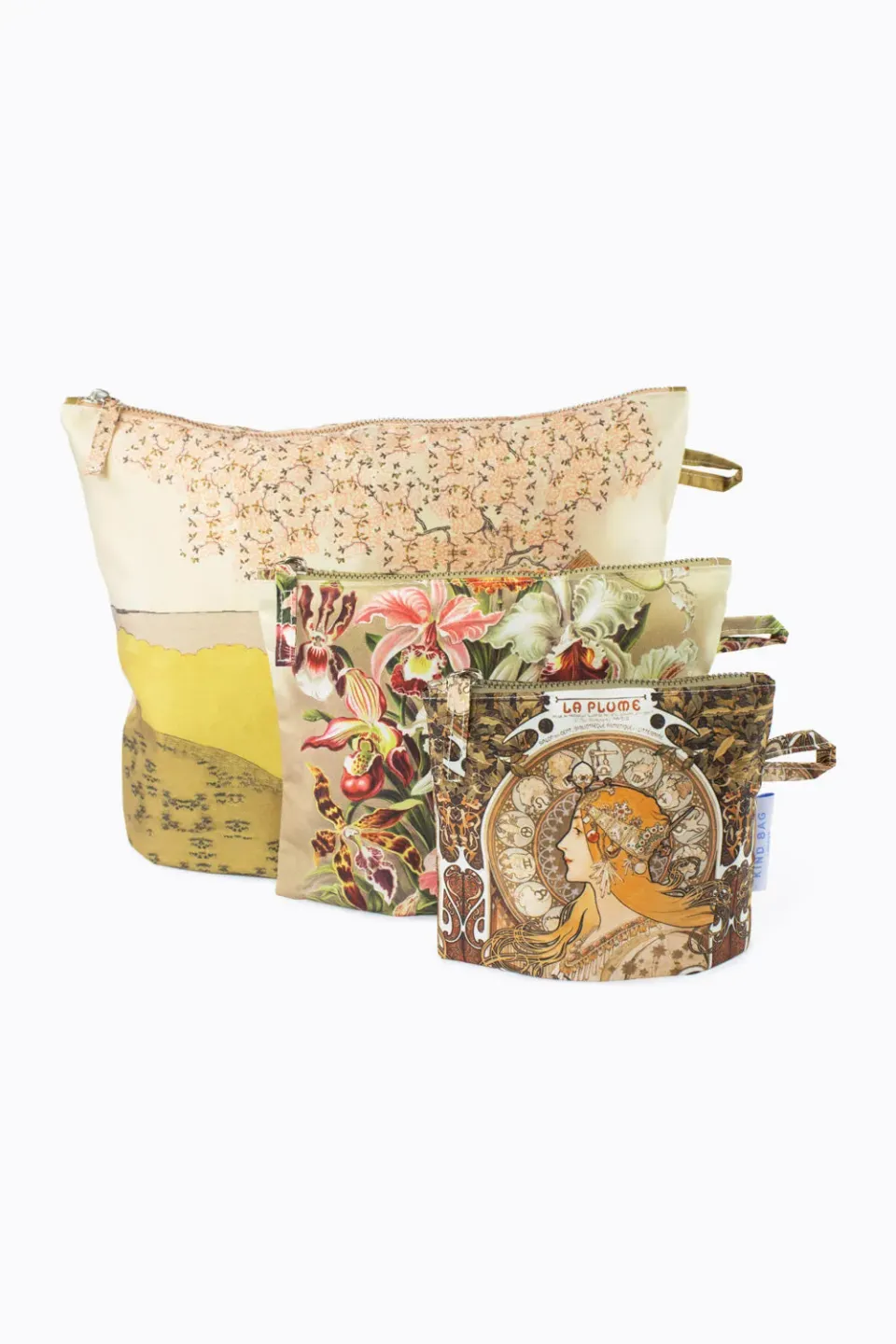 Kind Bag Pouches Museum Neutrals sminkeveske 3-pk