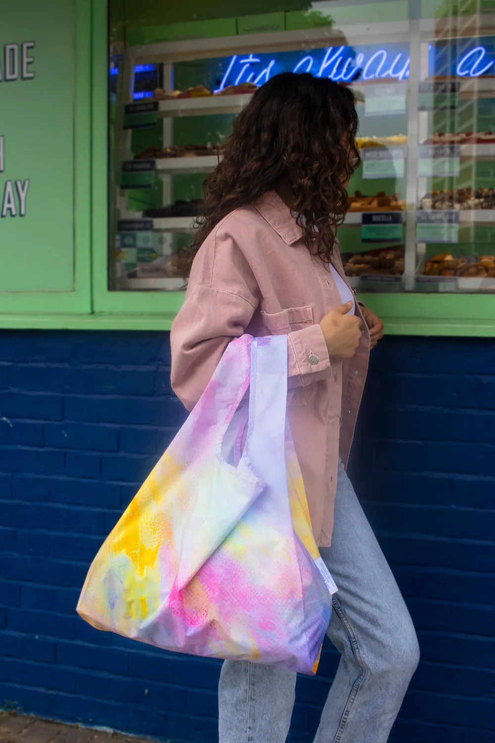 Kind Bag Pastel Brush handlenett medium resirkulert