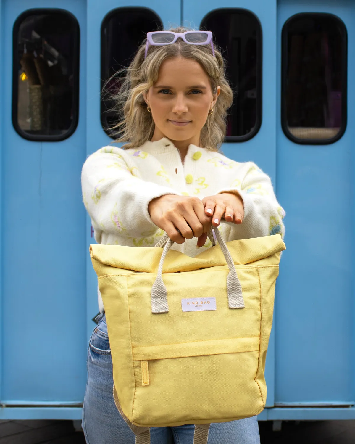 Kind Bag Hackney Mini Backpack ryggsekk Smørgul vanntett