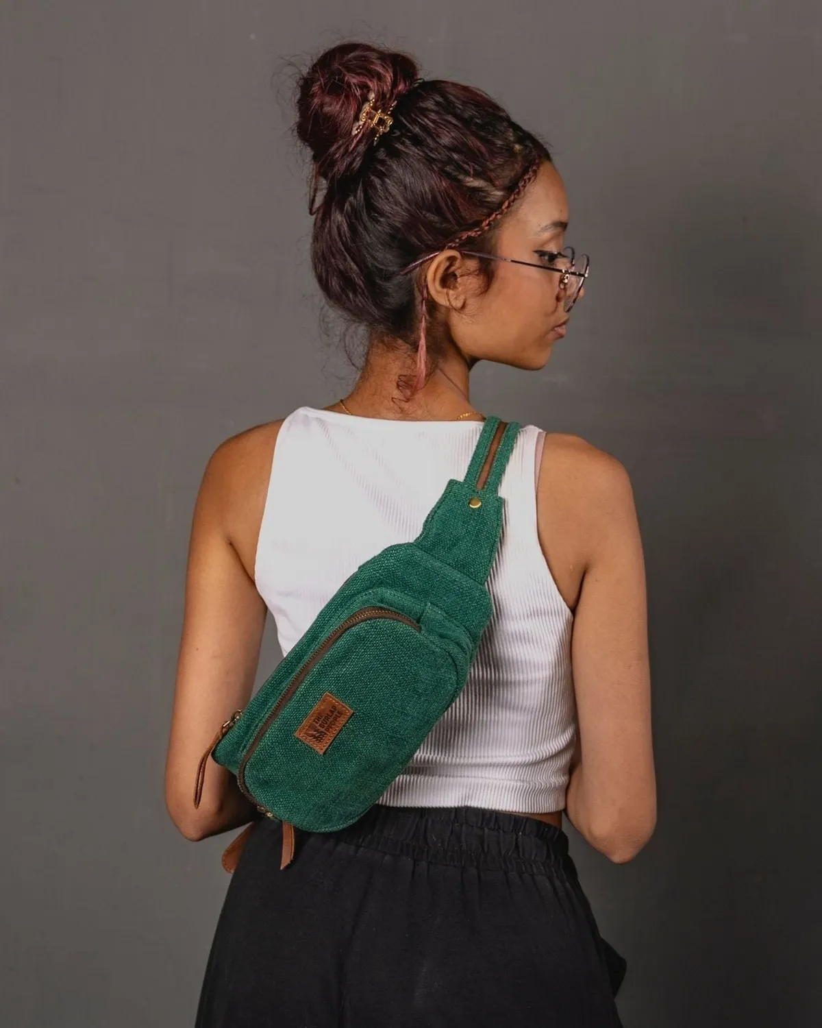 The Burlap People Fanny Pack 2.0 magebelte jute