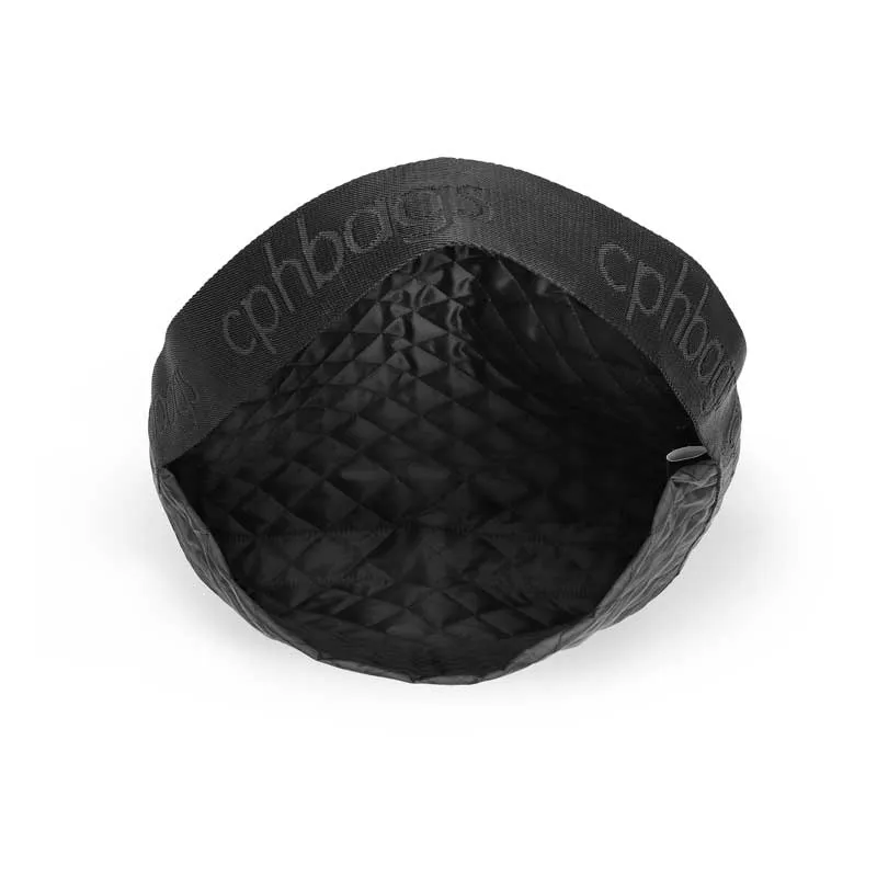 CPH Bags skulderveske sort 44 cm quiltet hverdags