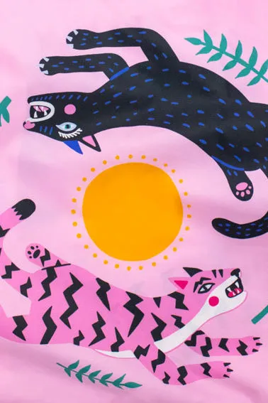 Kind Bag Amy Hastings Leaping Cats handlenett medium bærer 20 kg