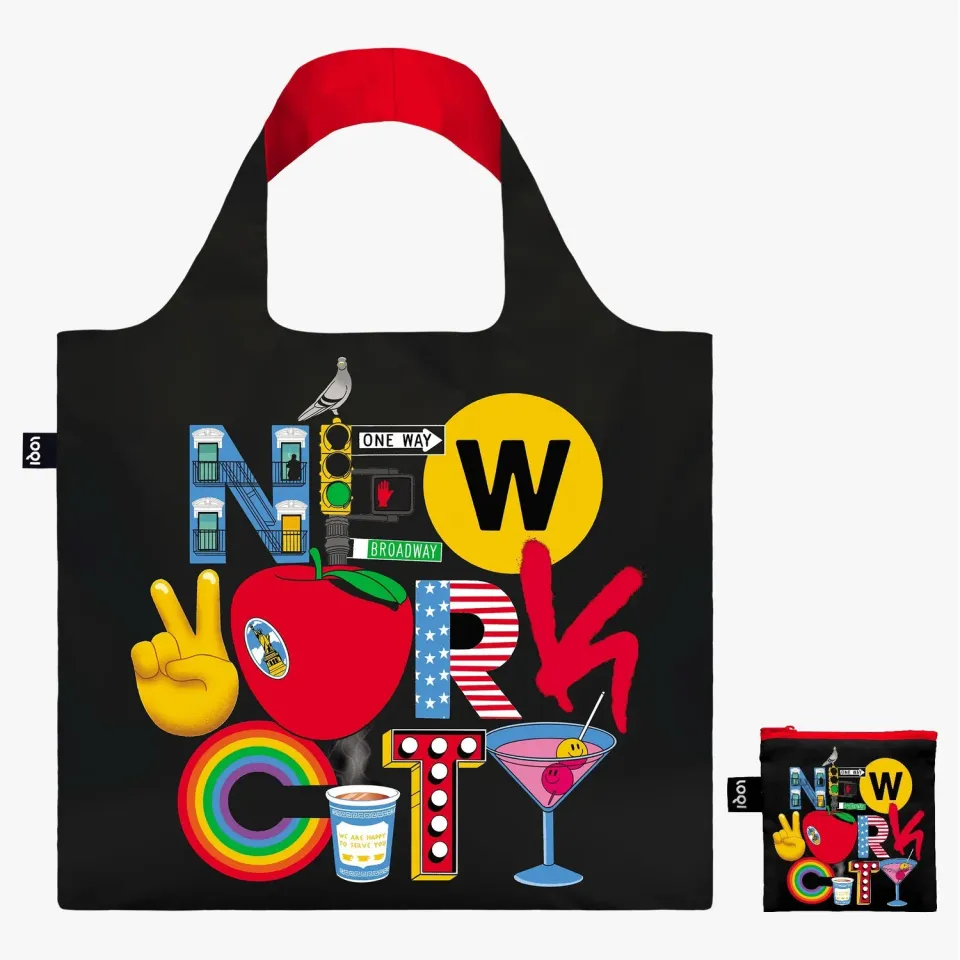 LOQI Toby Triumph New York City handlenett resirkulert