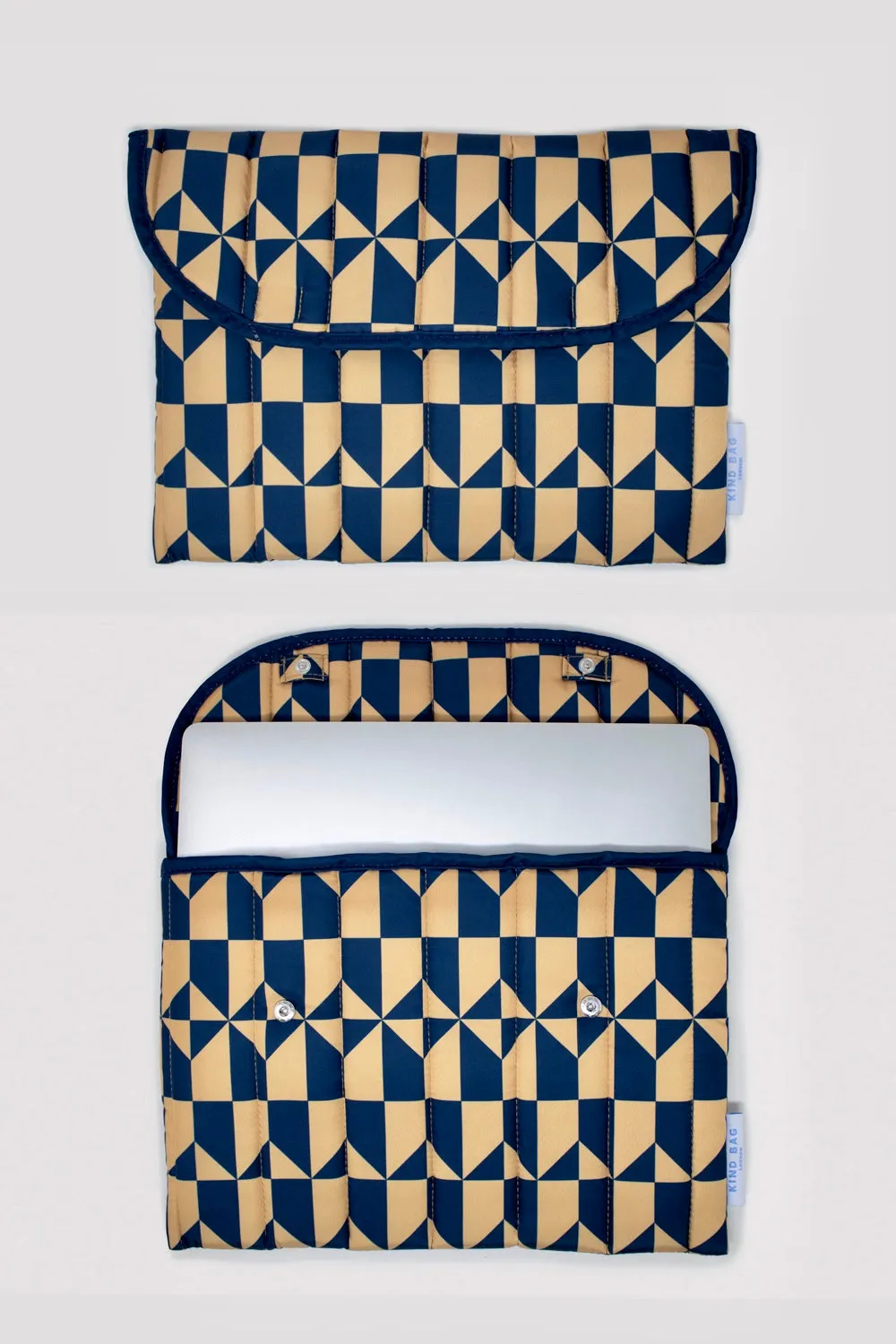 Kind Bag Coffee gavesett handlenett og laptopveske navy