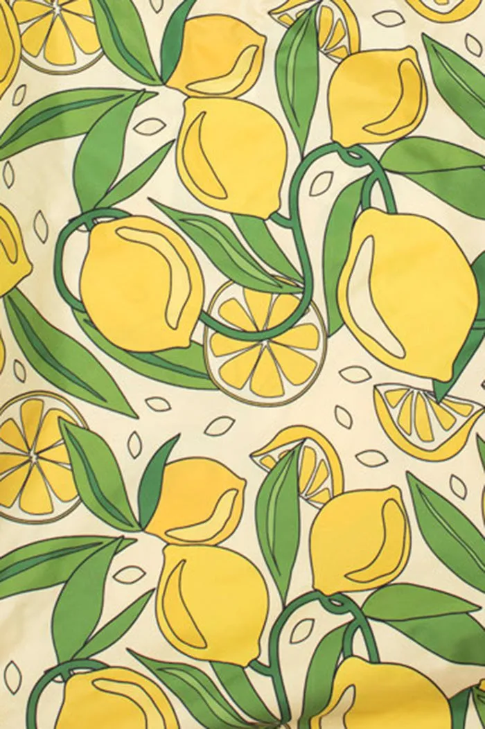 Kind Bag Lemons handlenett medium sitronmønster