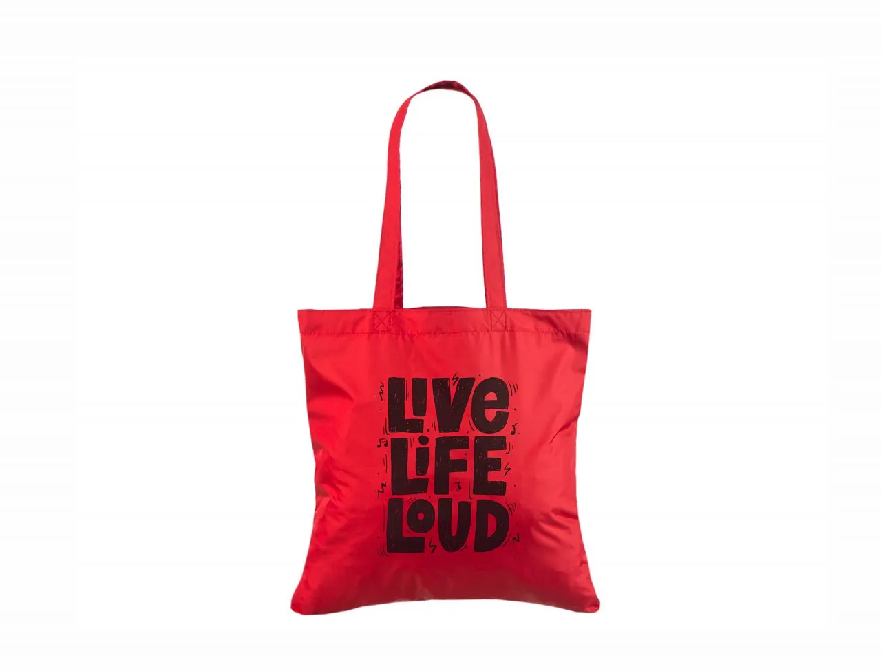 Handlenett Nyl Red handlenett rød nylon vannavstøtende