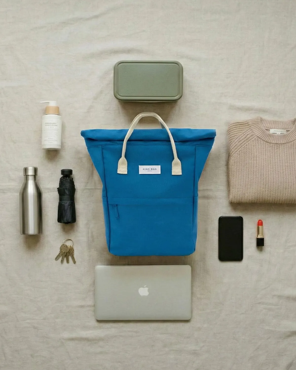 Kind Bag Hackney Medium ryggsekk petrol blue 14 liter