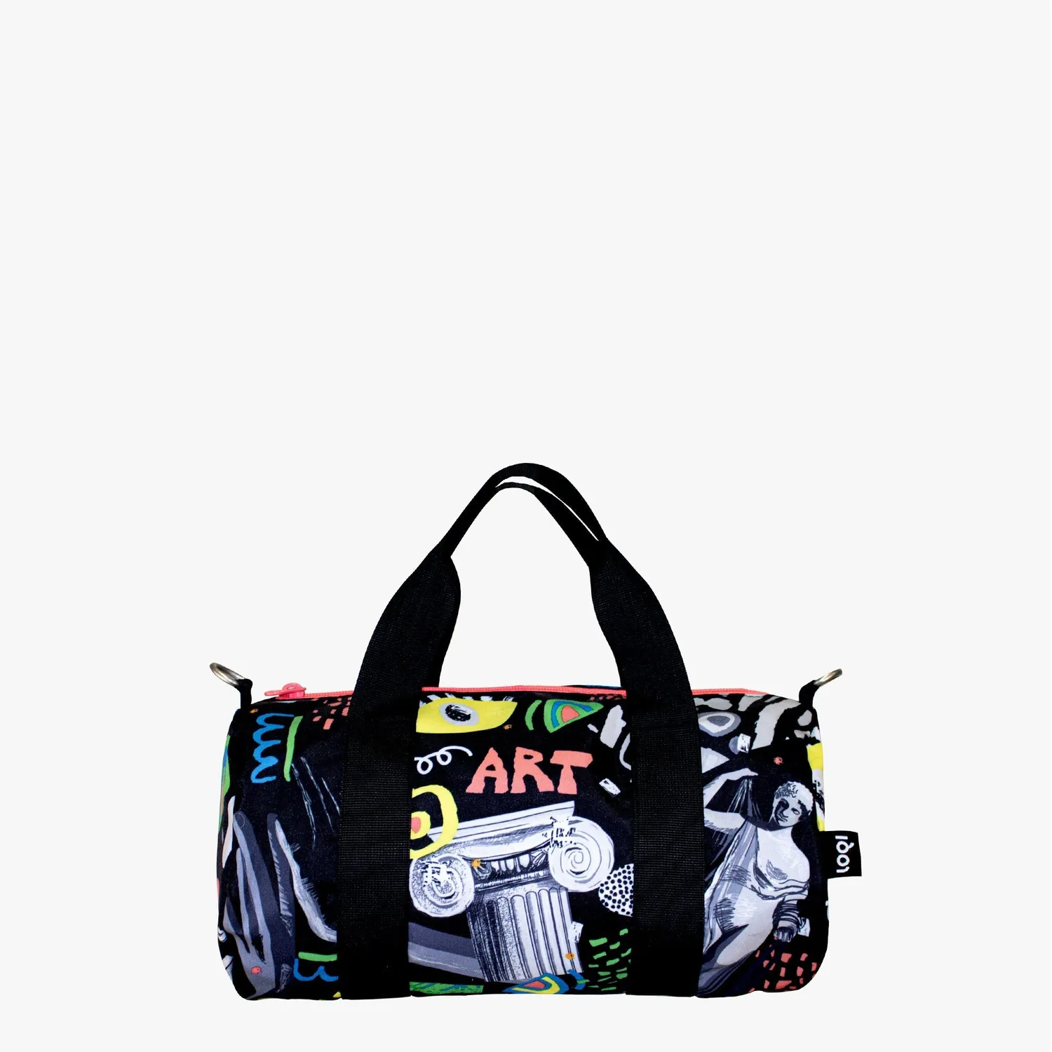 LOQI Classic Art Weekender medium resirkulert skulderreim