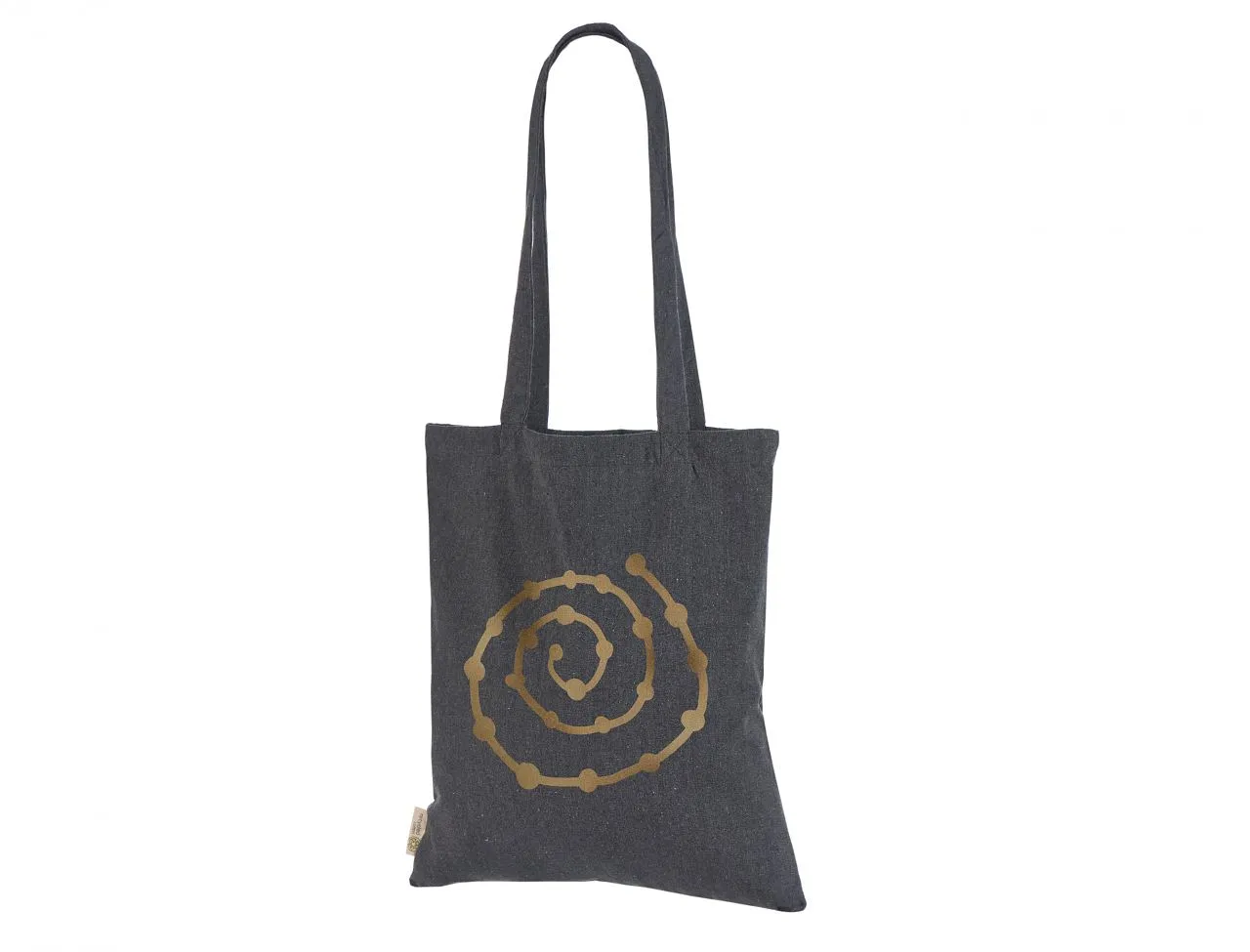 Handlenett Charcoalmel 3842 handlenett mørkegrå 38x42 resirkulert
