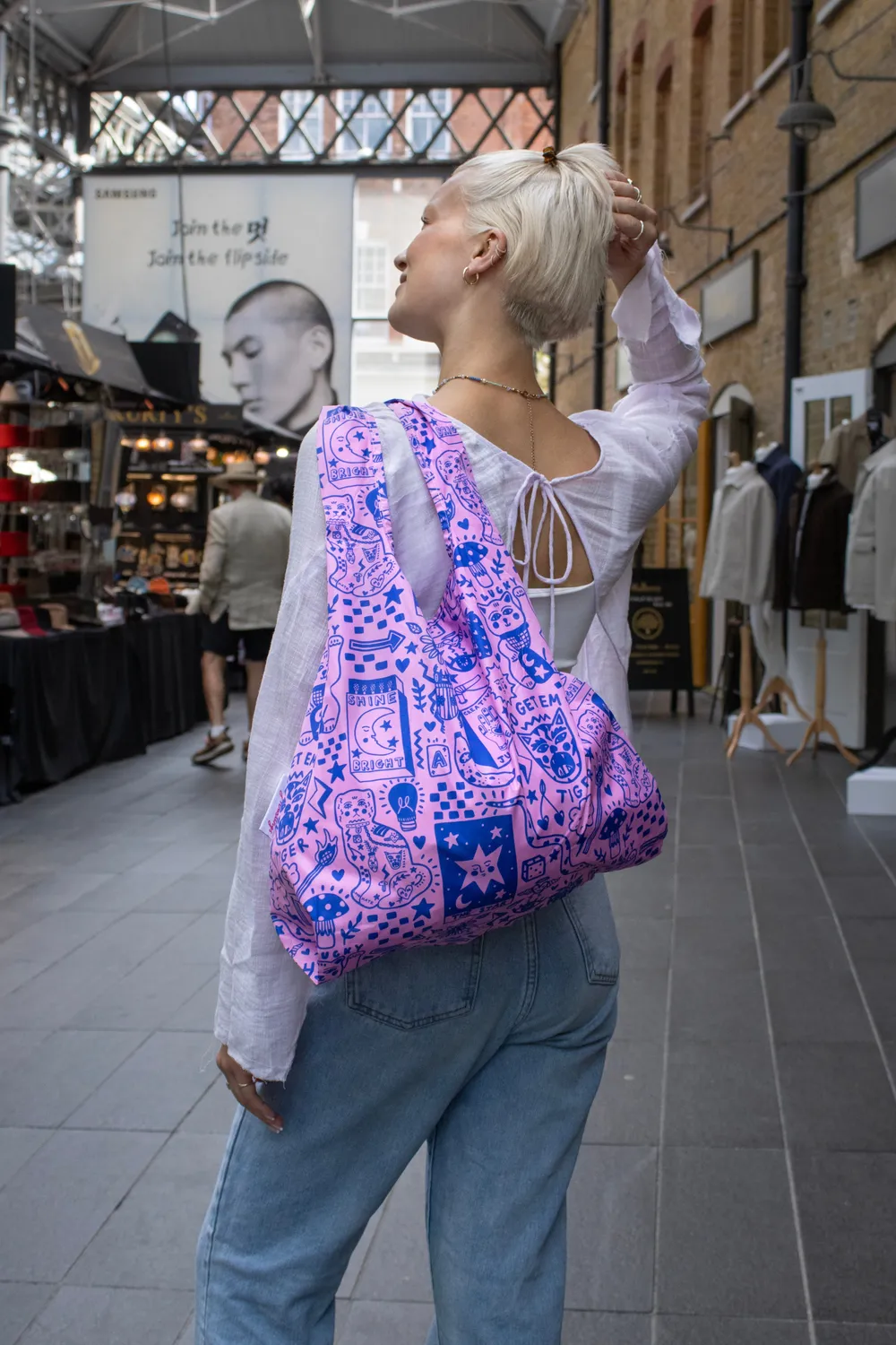 Kind Bag Amy Hastings Go Get Em Tiger handlenett medium