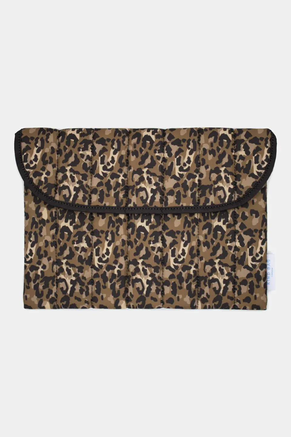 Kind Bag Leopard laptopmappe 13" vattert resirkulert