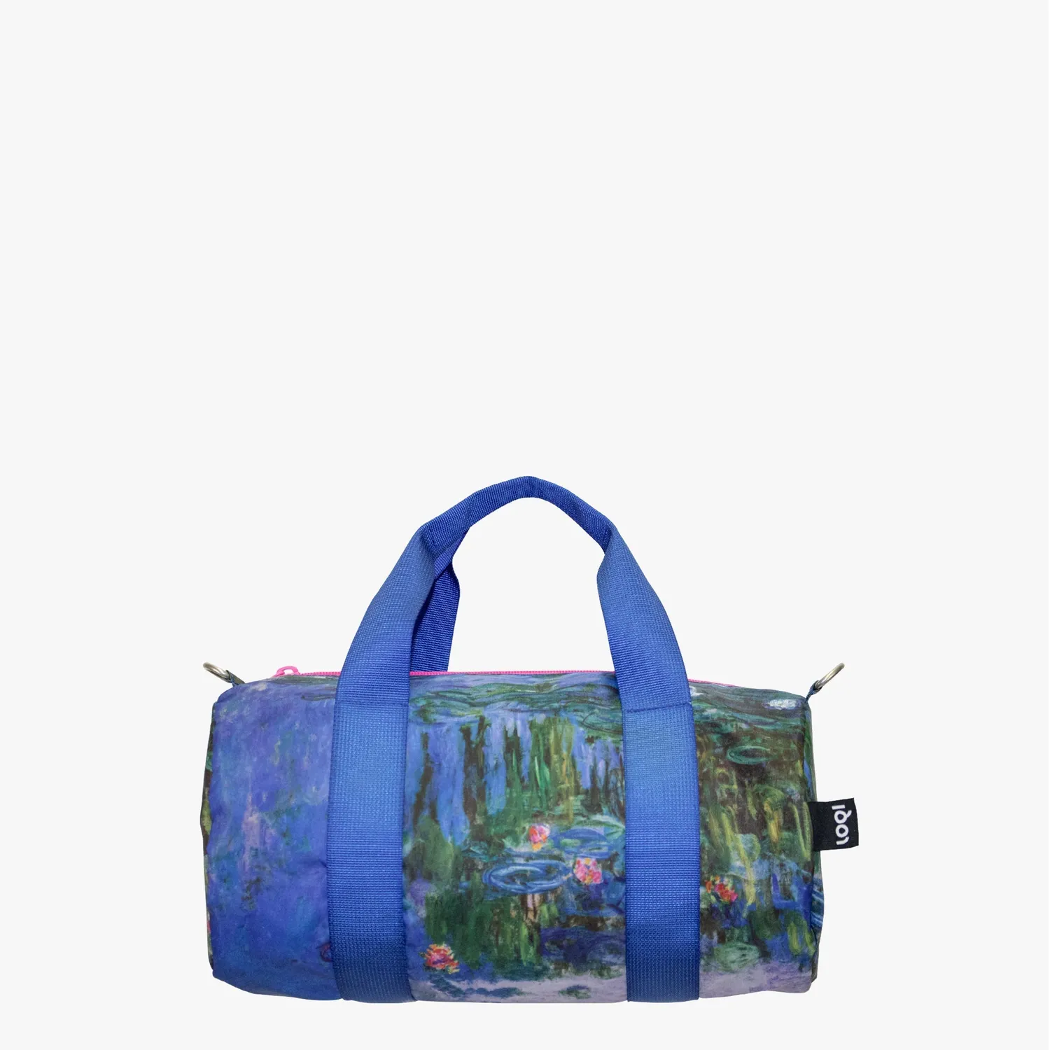LOQI Monet Water Lilies Neon weekendbag resirkulert