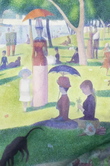 Kind Bag Seurat A Sunday Afternoon on La Grande Jatte handlenett medium 20 kg