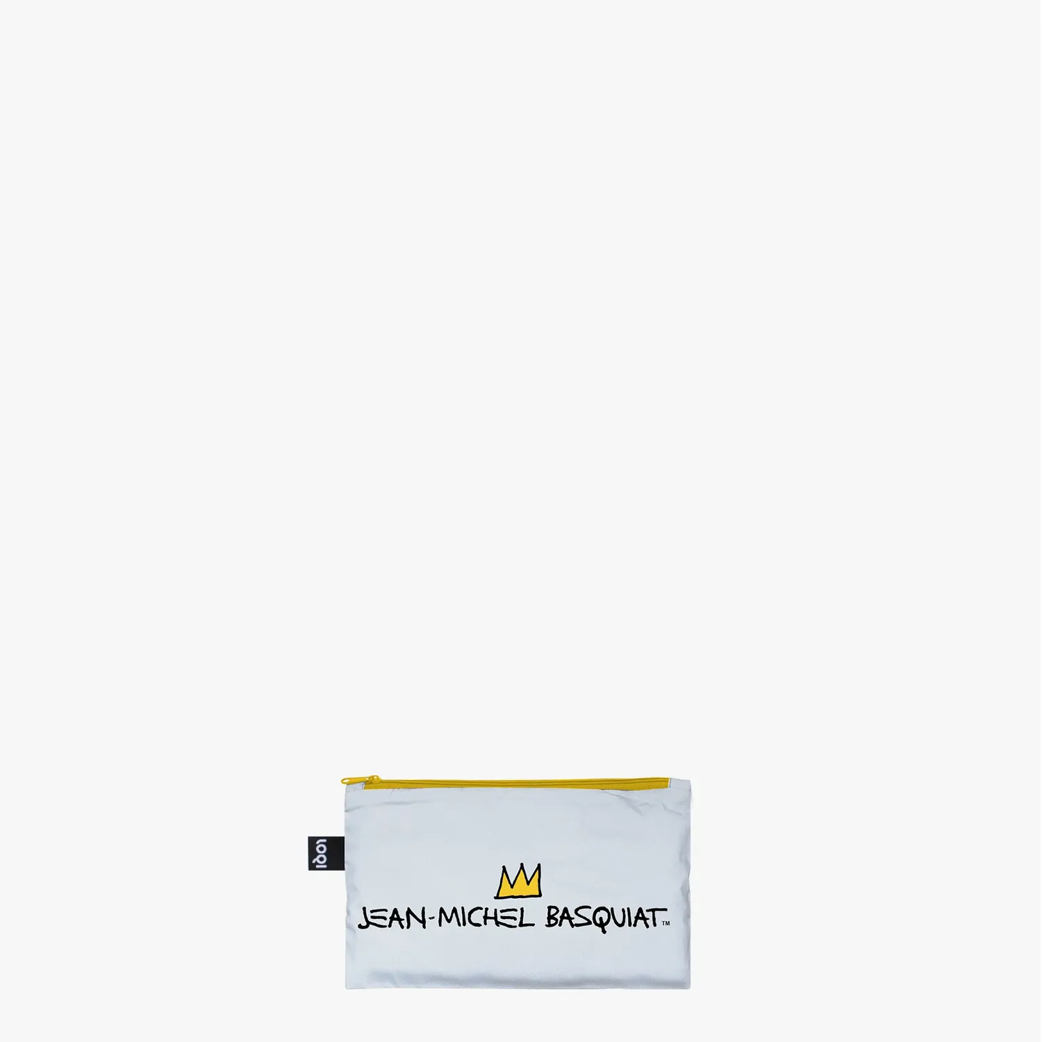 LOQI Basquiat Crown glidelåsvesker 3-pk refleks