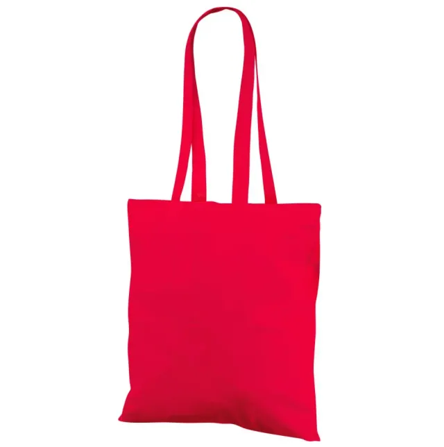 Handlenett Cotred3842 handlenett rød 38x42 cm bomull
