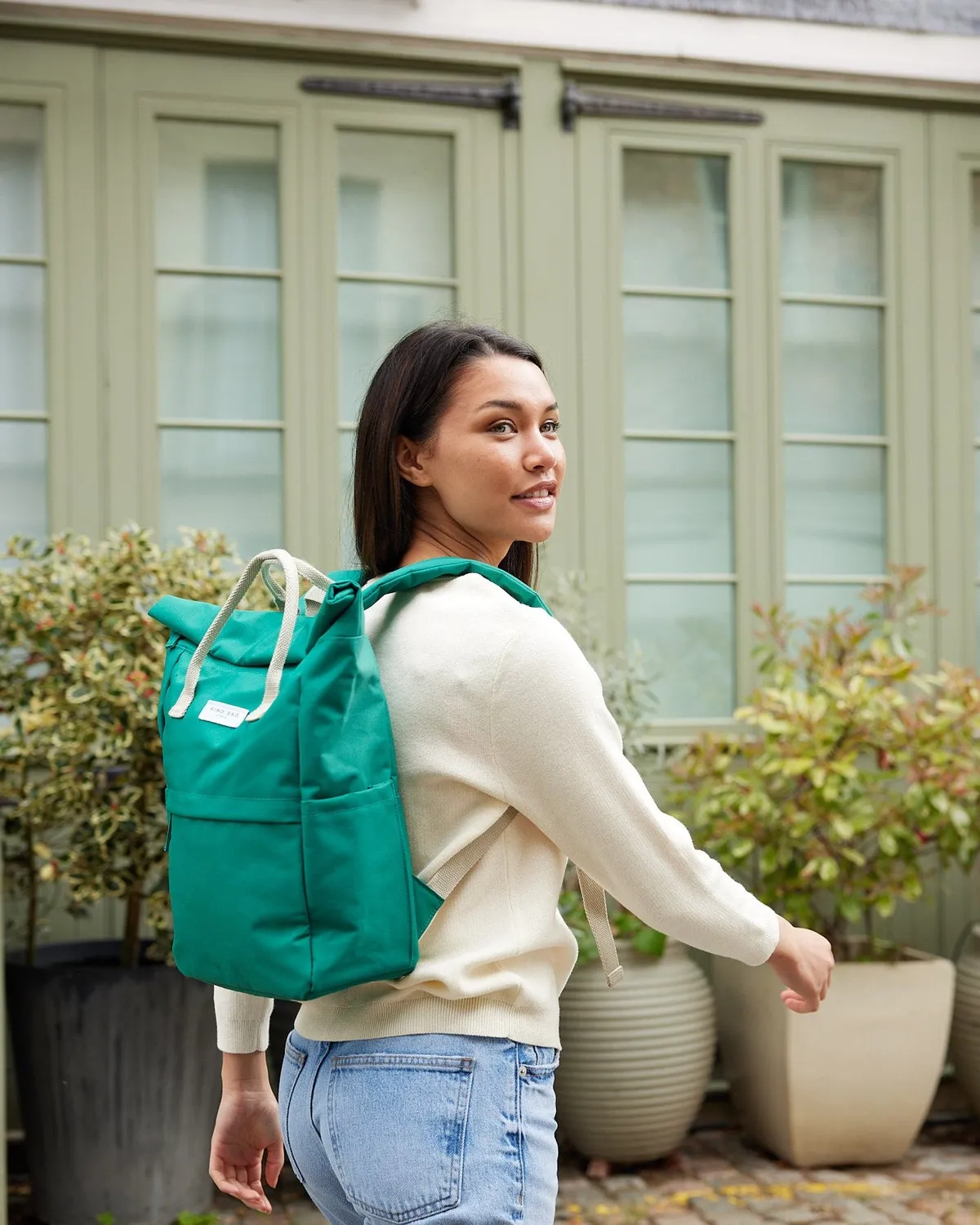 Kind Bag Hackney Medium ryggsekk 10 liter flaskegrønn