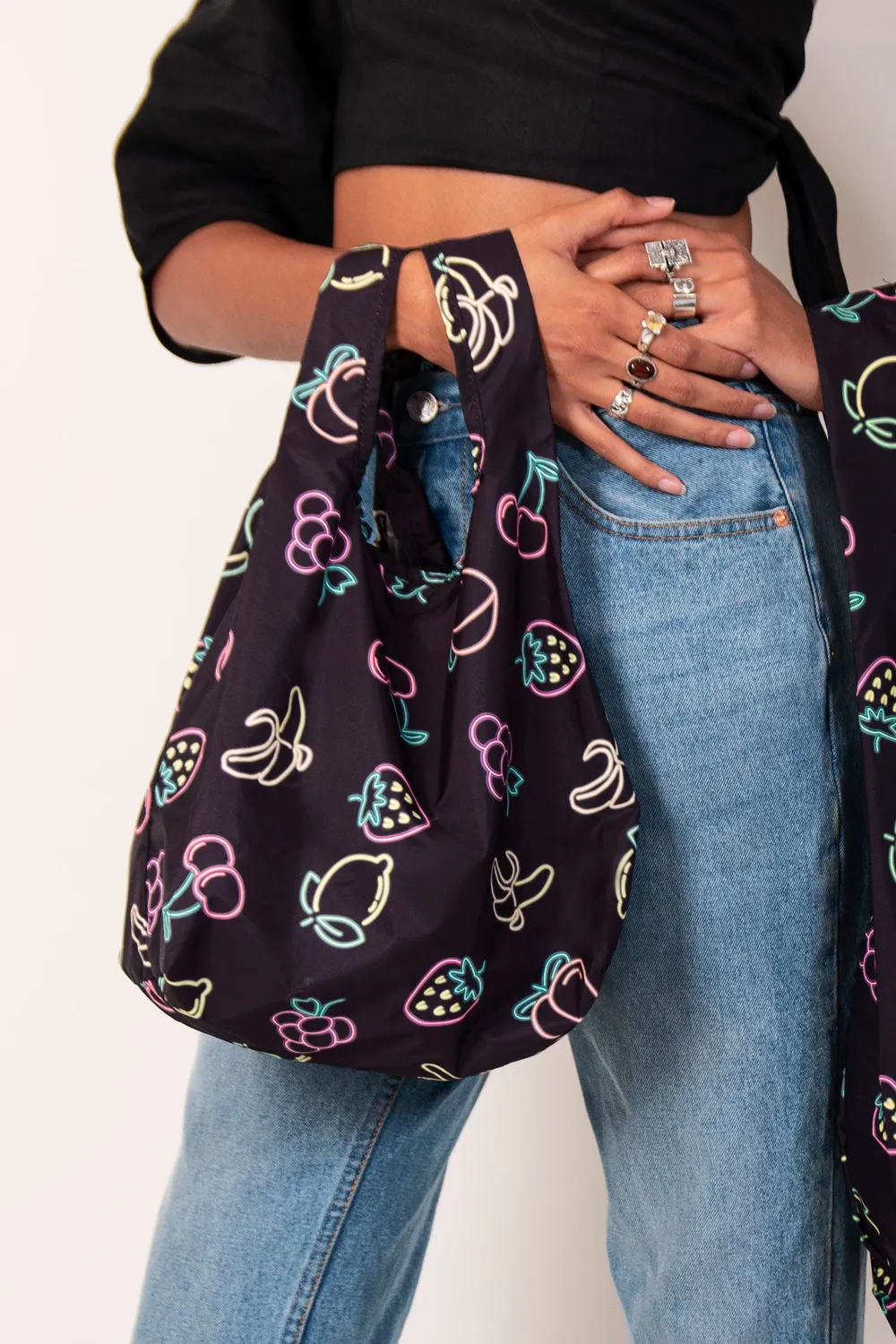 Kind Bag Neon Fruits mininett bærer 10 kg