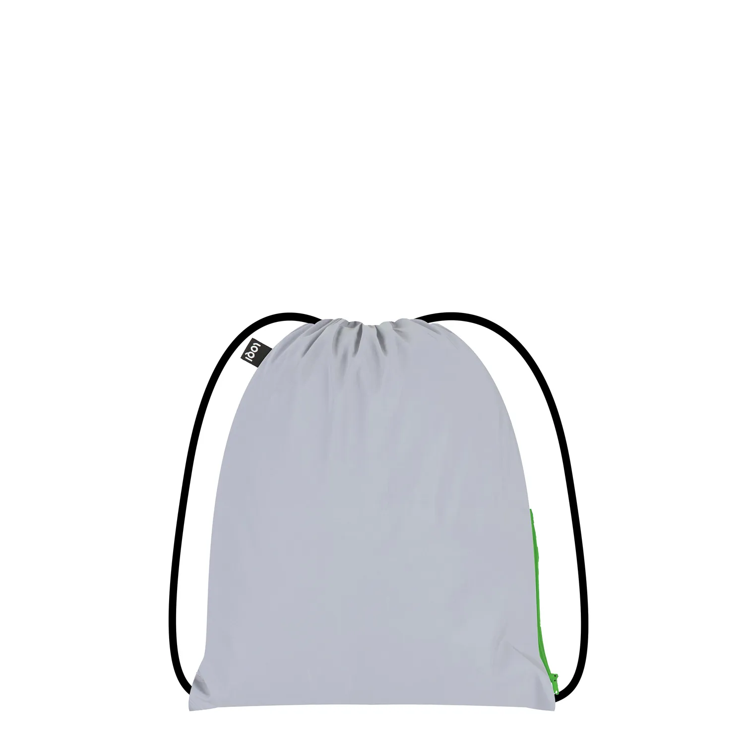 LOQI Reflective Neon Green ryggsekk medium refleks