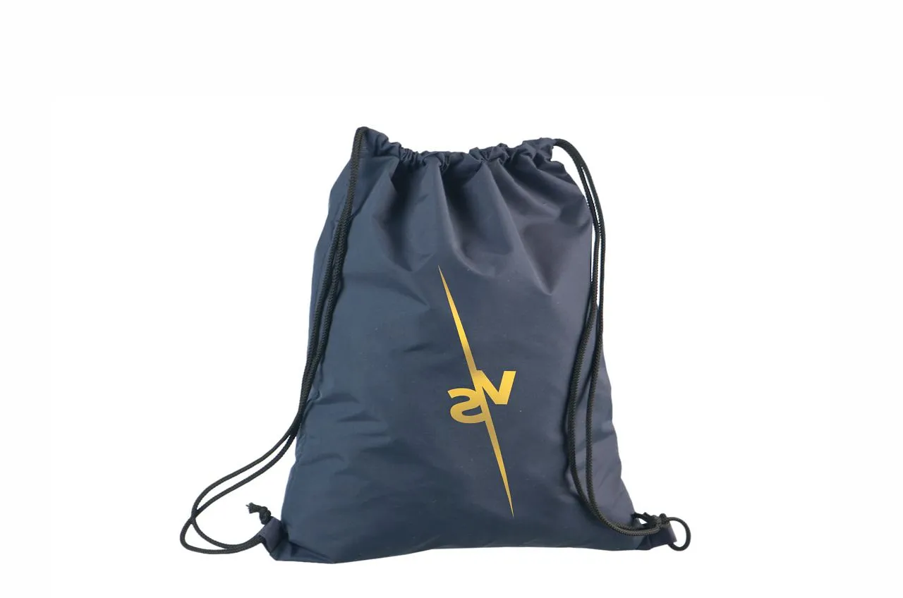 Handlenett Nylnavy_draw_uk ryggsekk blå 35×45 cm vannavstøtende