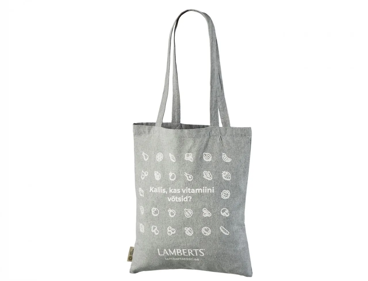 Handlenett Greymel 3842 handlenett lysegraa 38x42 resirkulert