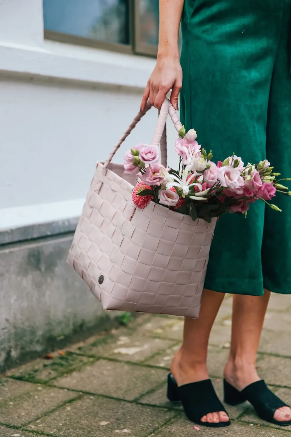 Handed By Paris shopper handlenett resirkulert plast