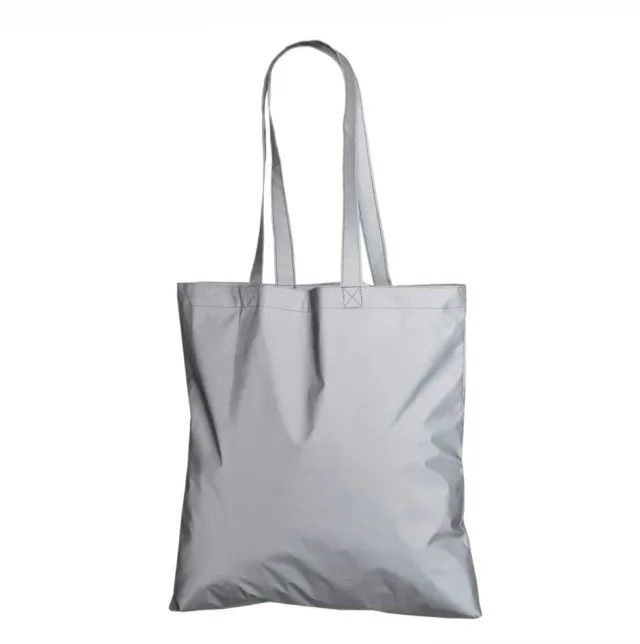 Handlenett Reflective handlenett graa 40x40 reflekterende