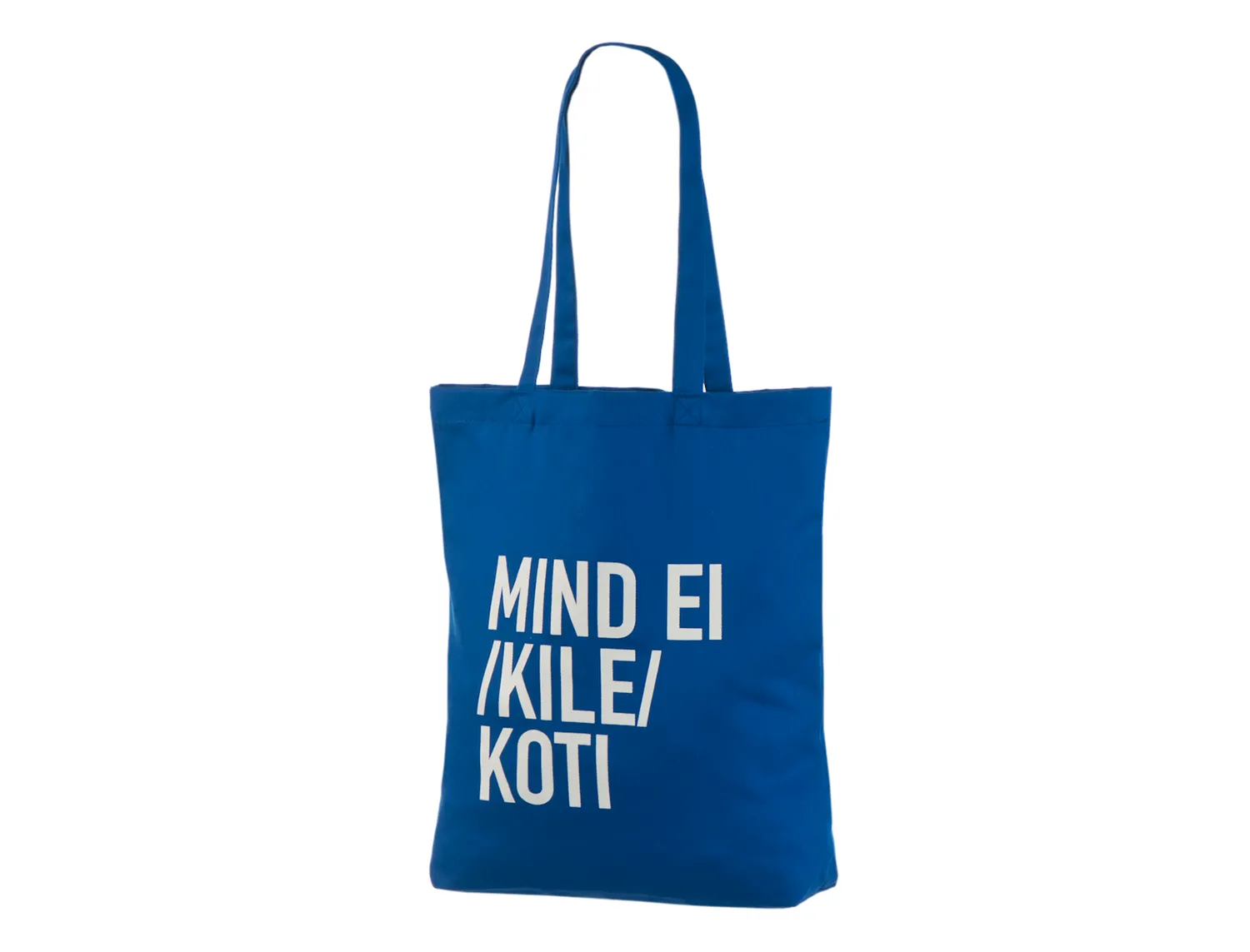 Handlenett CotBlue3842 handlenett blå 38x42 cm bomull