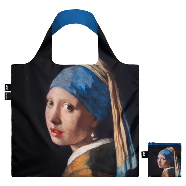 LOQI Johannes Vermeer Girl with a Pearl Earring handlenett