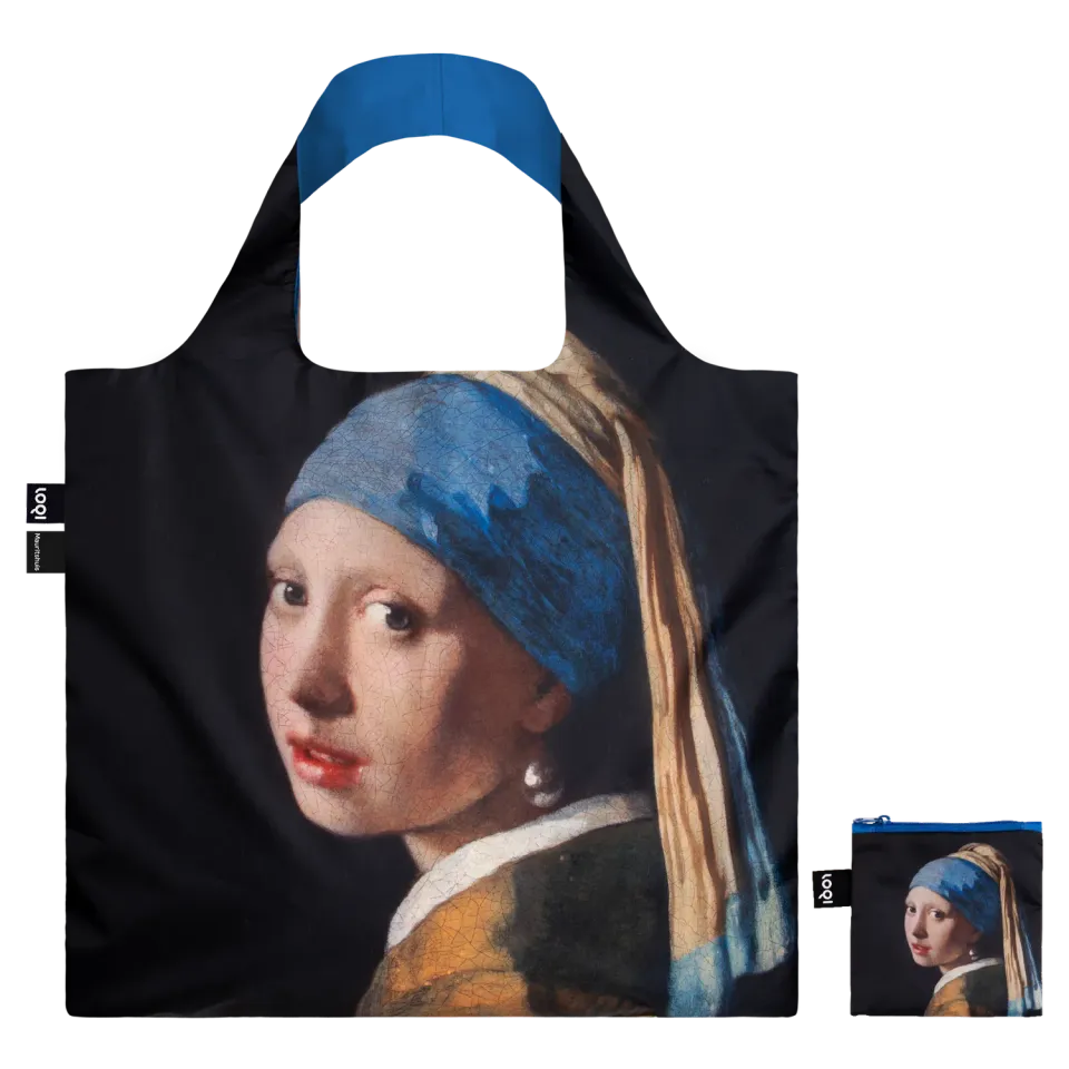 LOQI Johannes Vermeer Girl with a Pearl Earring handlenett