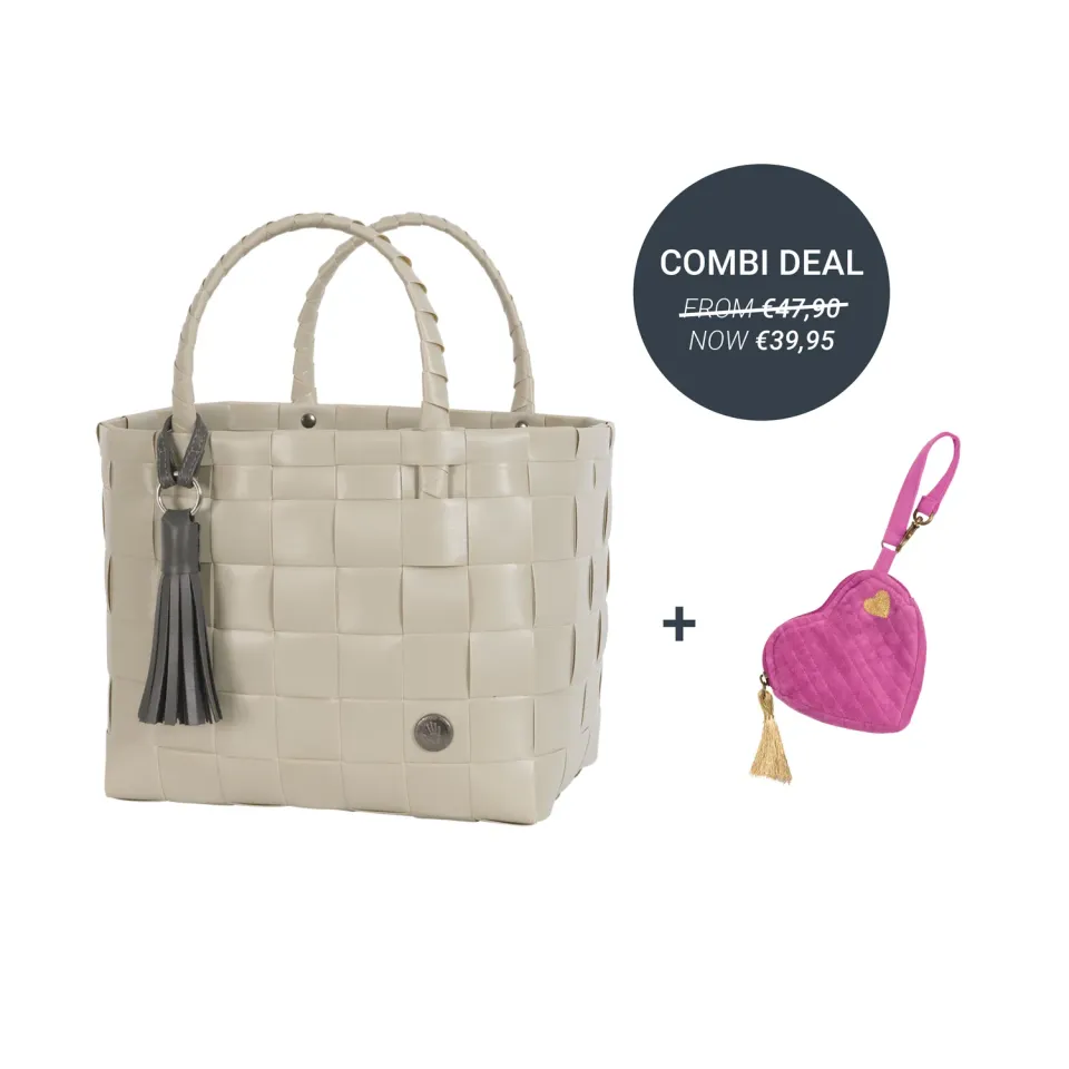 Handed By Mini Paris Leela Heart shopper kombisett