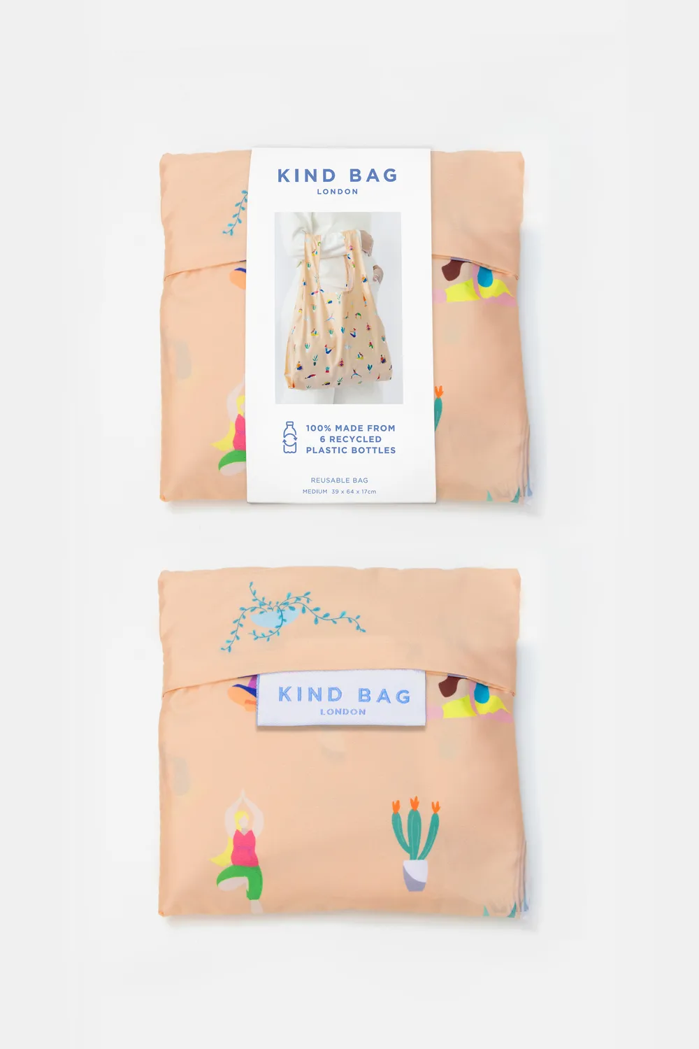 Kind Bag Yoga Girls handlenett medium bærer 20 kg