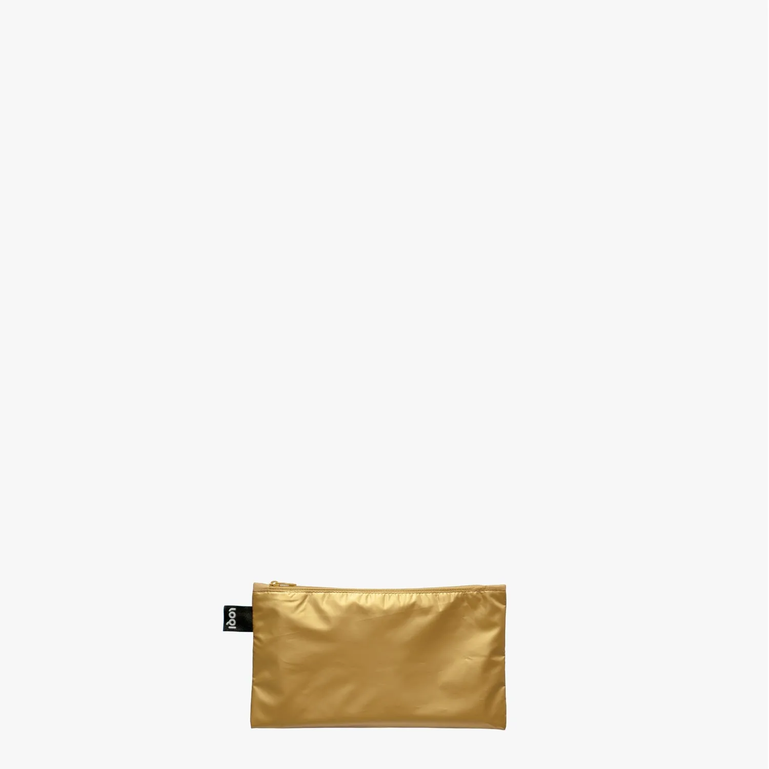 LOQI Metallic Zip Pockets handlenett med glidelås