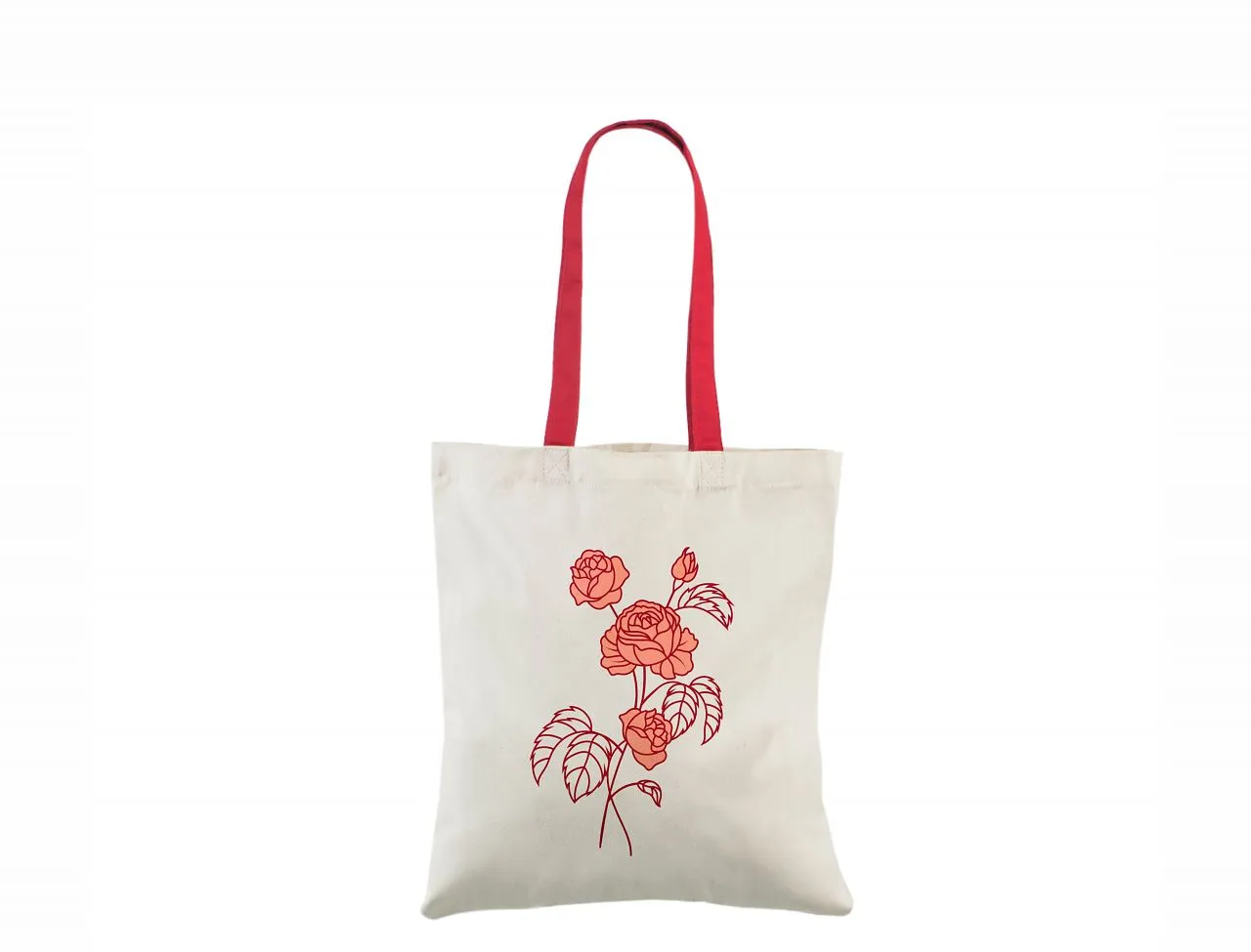 Handlenett Red Hand handlenett naturhvit rode hanker