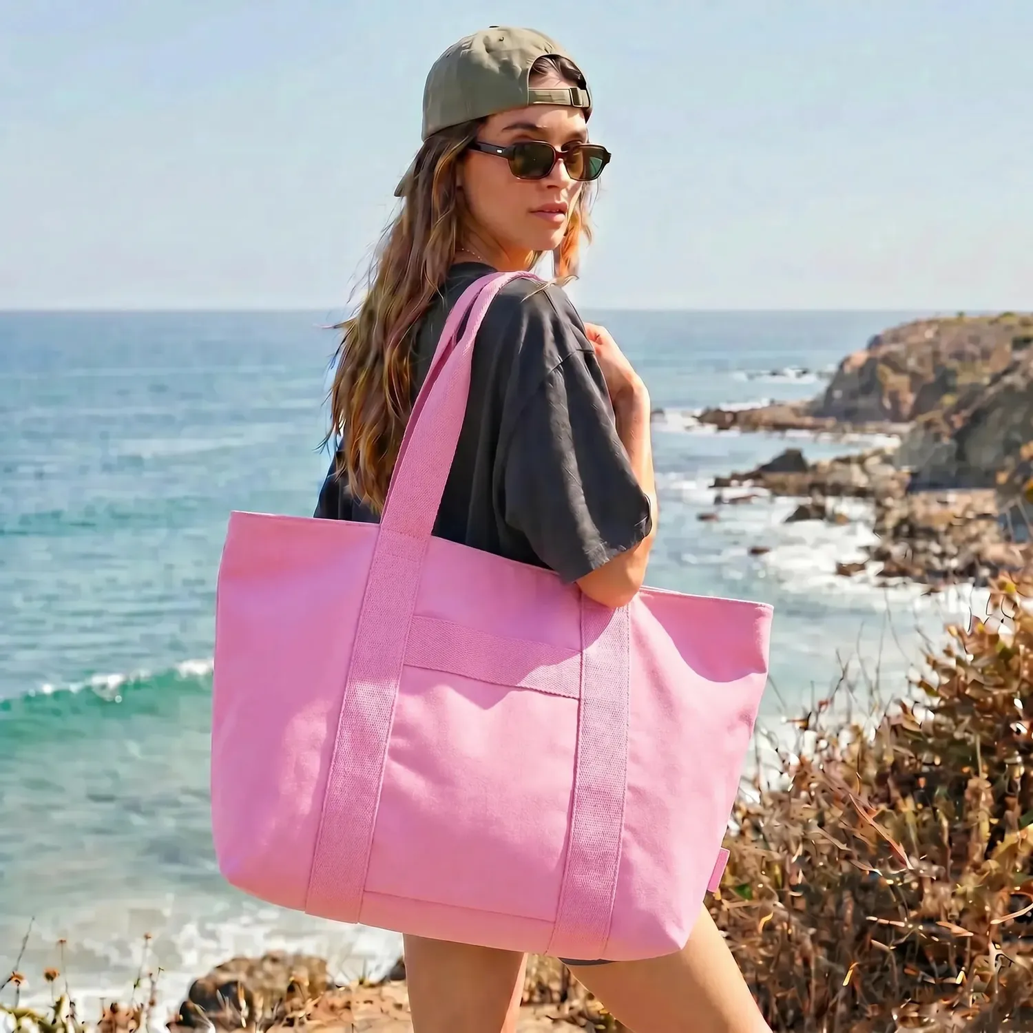 Kind Bag Carryall toteveske rosa 32 liter vannavstøtende