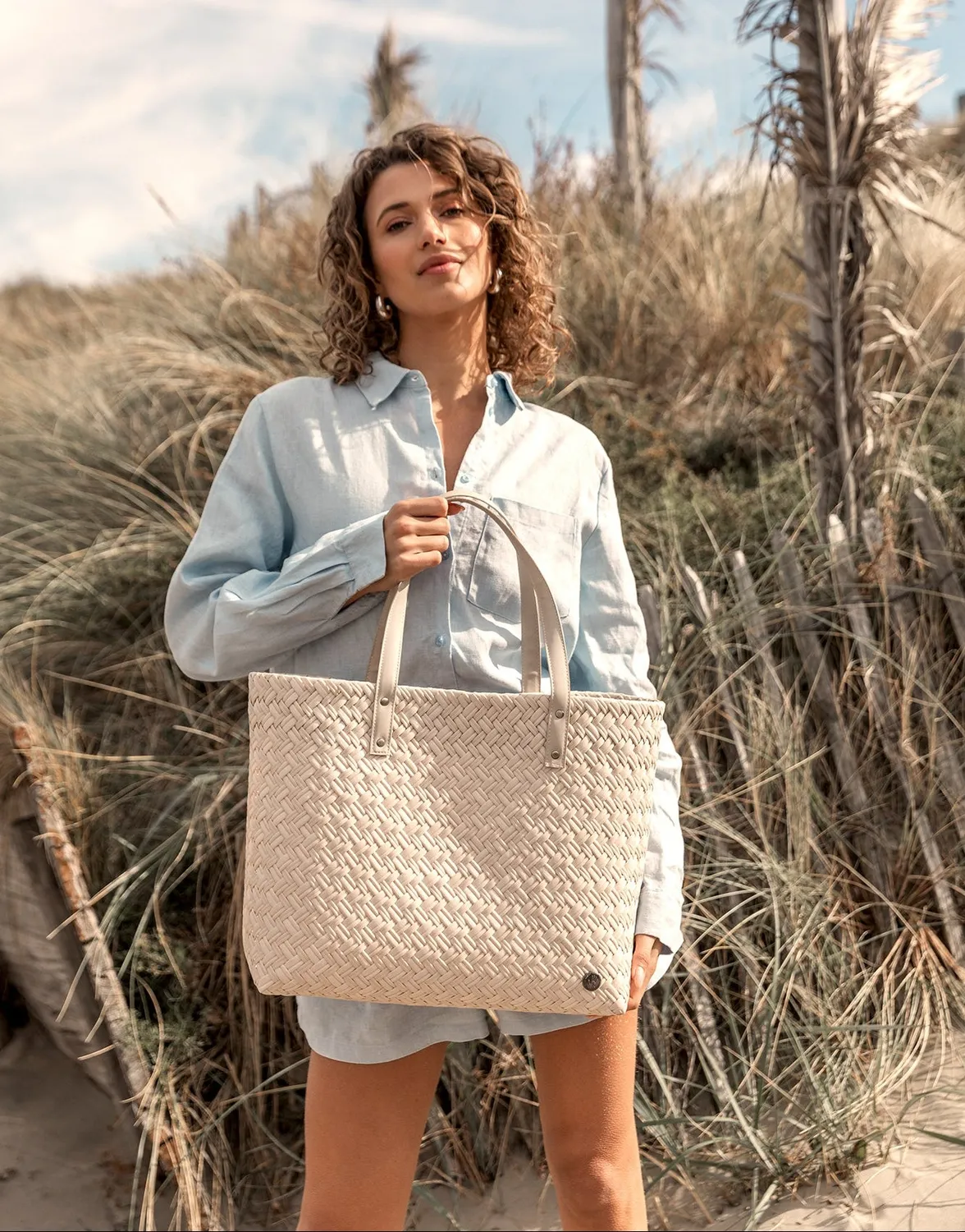 Handed By Faye veske sikksakk resirkulert plast
