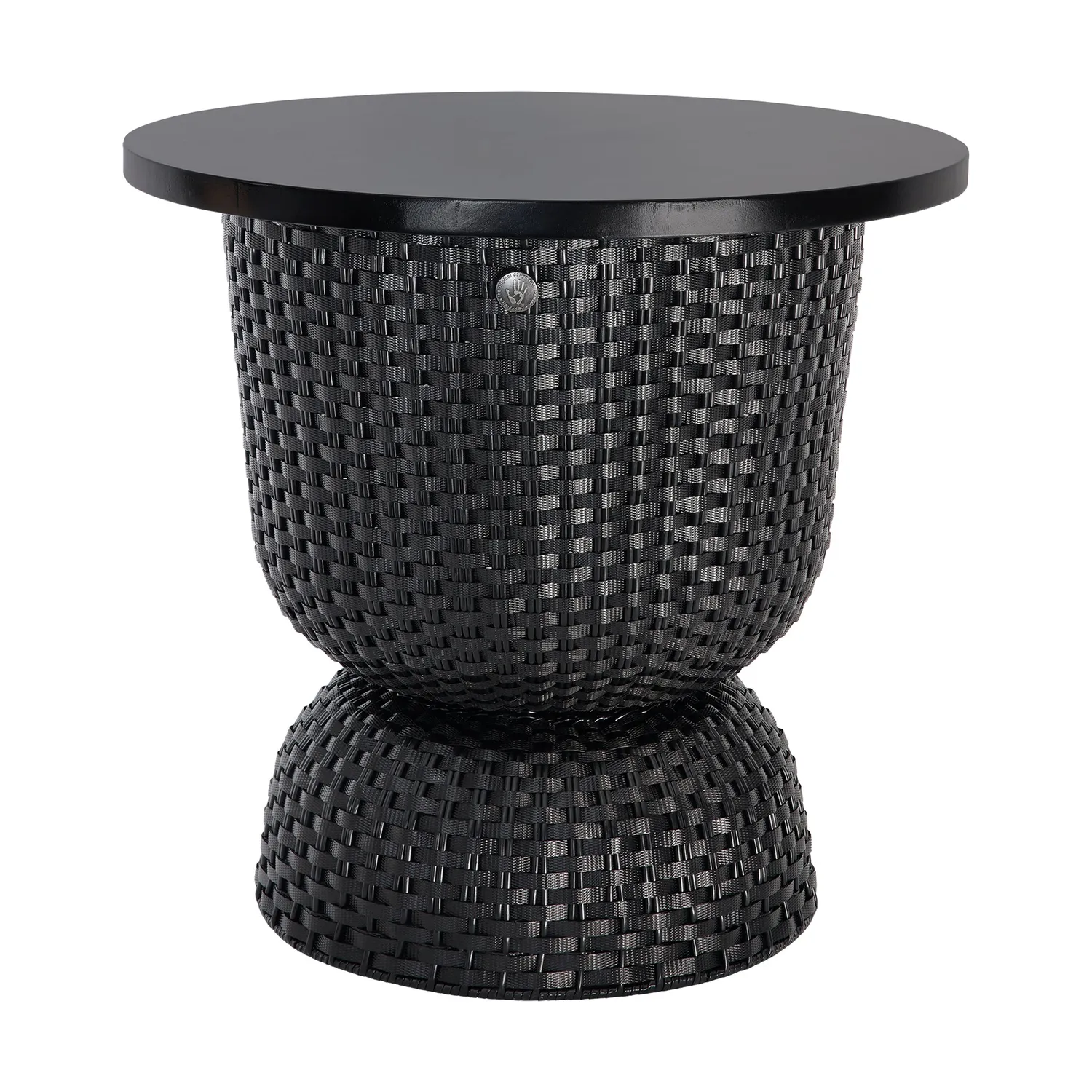 Handed By Twist Table sidebord oppbevaringsbord med lokk flettet