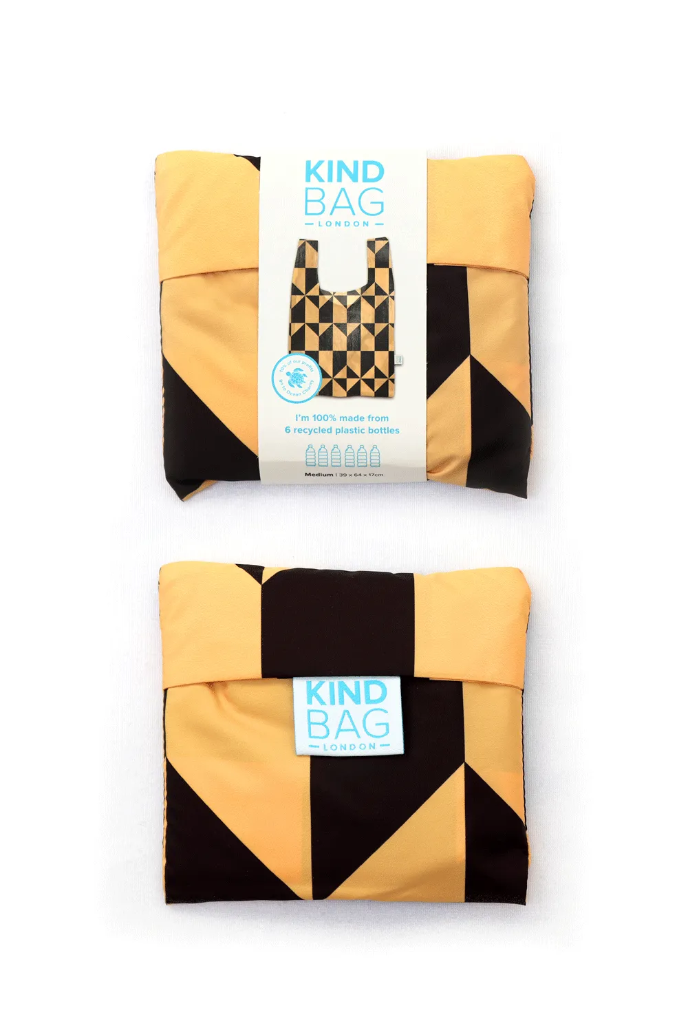 Kind Bag Coffee gavesett handlenett og laptopveske navy