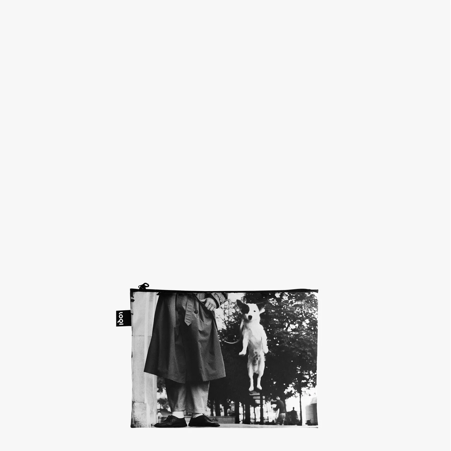LOQI Elliott Erwitt Eiffel Tower zip-poser 3-pakning resirkulert