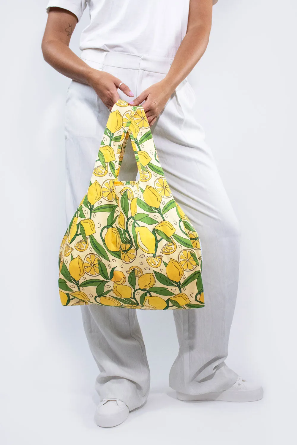 Kind Bag Lemons handlenett medium sitronmønster