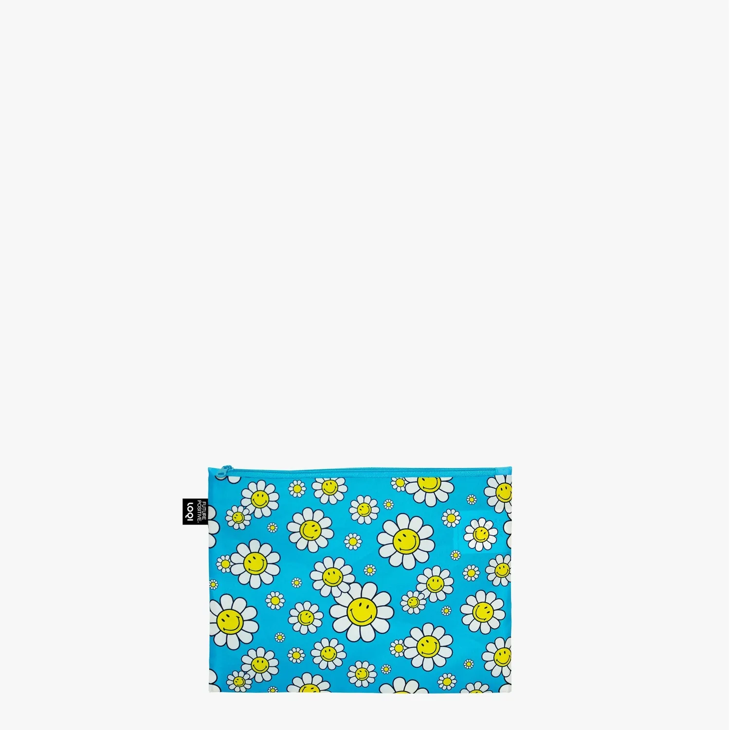 LOQI Smiley Flowers zipposer resirkulert sett