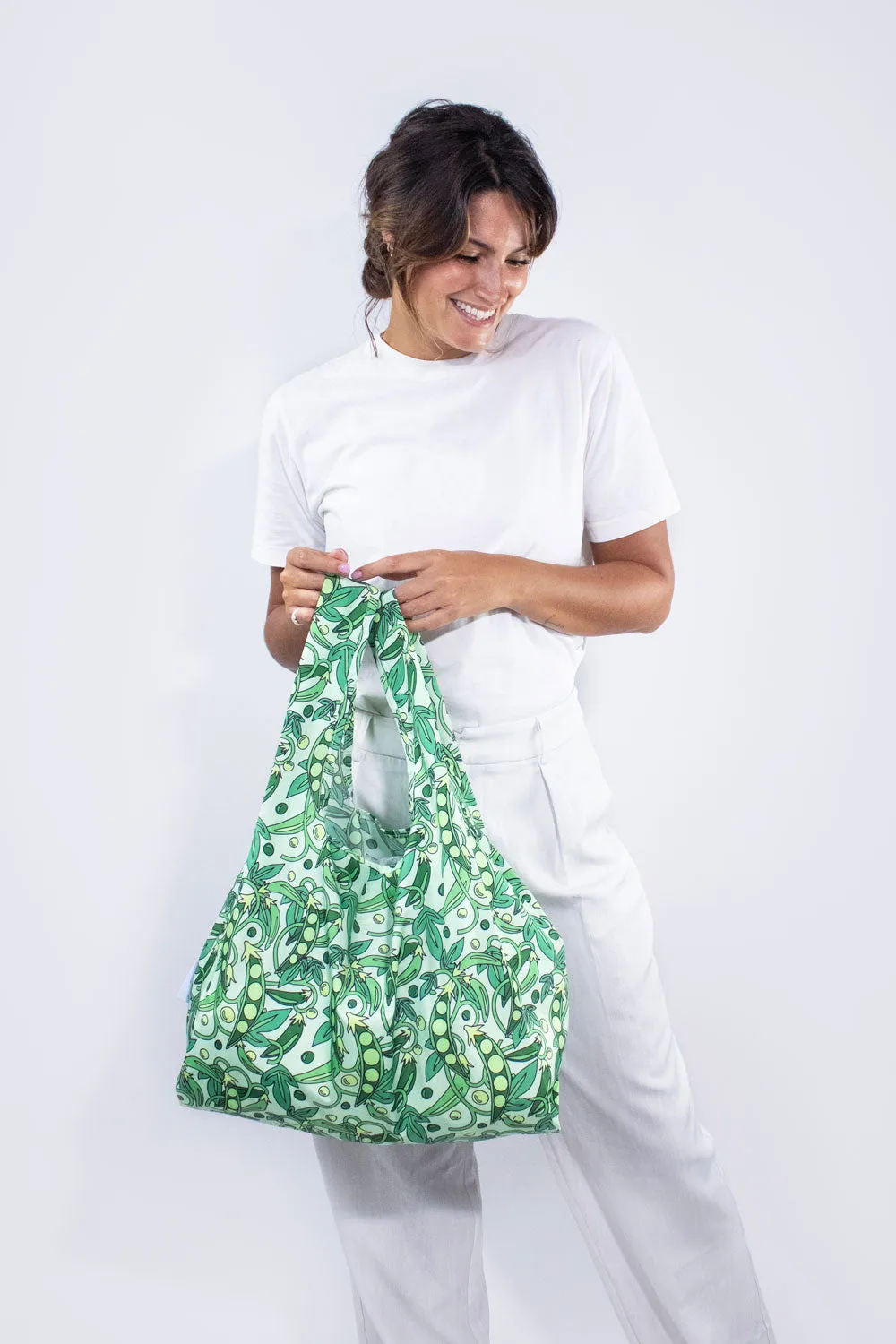 Kind Bag Peas handlenett medium ertemønstret