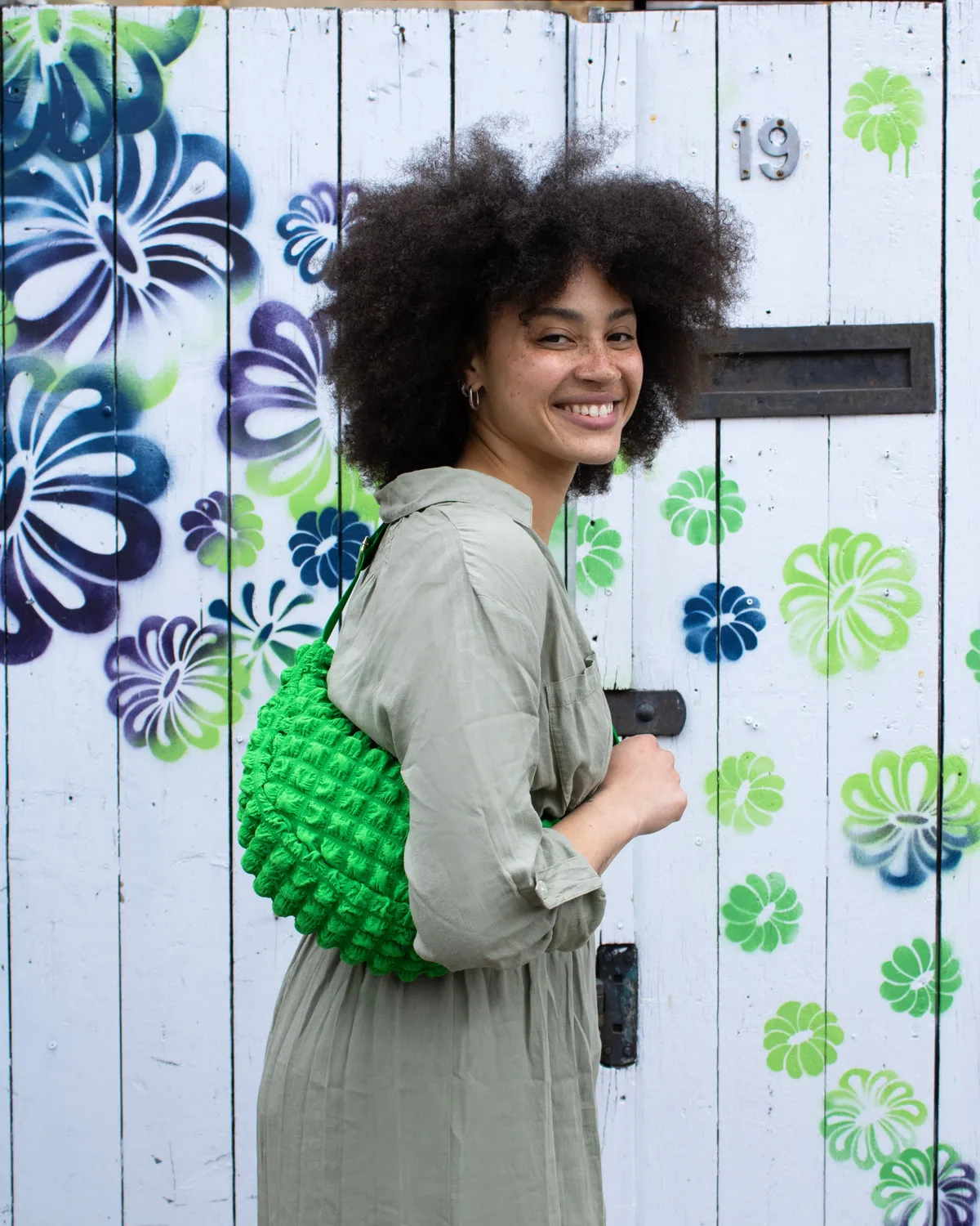 Kind Bag Green crossbody skulderveske resirkulert